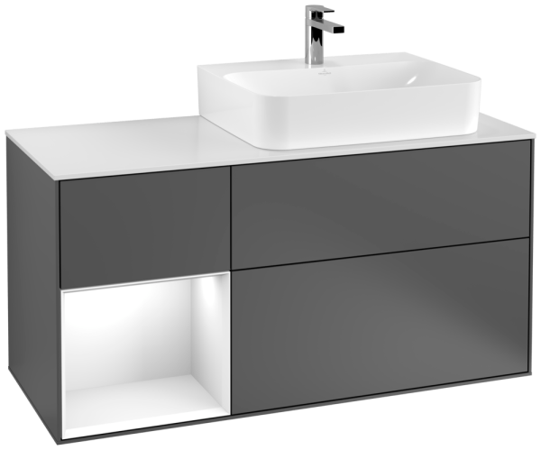 Villeroy & Boch Waschtischunterschrank Finion F14 1200x603x501mm WT rechts, F141GFGK