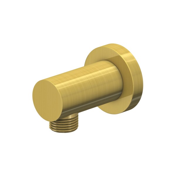 Steinberg Serie 340 Wandanschlussbogen 1/2", brushed gold, 3401660BG