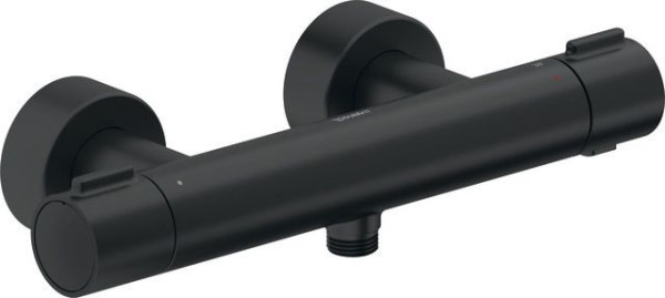 Duravit Thermostatarmaturen Brausethermostat Aufputz Schwarz Matt 303x113x65 mm - TH4220000046
