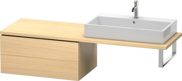 Duravit L-Cube Unterschrank für Konsole Mediterrane Eiche Matt 820x547x400 mm - LC583907171