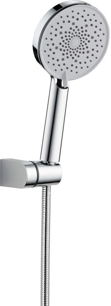 Neuesbad Serie 210 3-Funktionen 1-Punkt-Duschset, Chrom