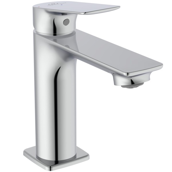 Ideal Standard Waschtisch-Armatur H100 CeralifeC Ausladung 110mm ohne Ablaufgarnitur BlueStart Chrom