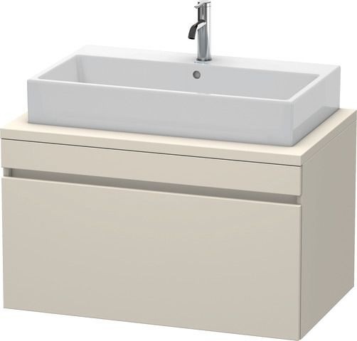Duravit DuraStyle Konsolenwaschtischunterbau wandhängend Taupe Matt 900x548x512 mm - DS531309191