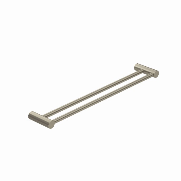 Kludi VELA R Doppel-Badetuchhalter Länge = 600MM Stainless Brushed Nickel P, 58988N5