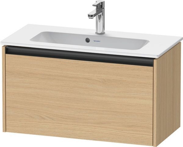 Duravit Ketho.2 Waschtischunterbau wandhängend Natur Eiche Matt 810x390x440 mm - K25056030300000