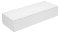 Keuco Sideboard Edition Keuco Sideboard Edition 400 31761, 1 Auszug, Korpus: anthrazit, Front: Glas anthrazit klar