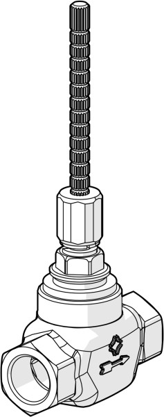 Hansa Einbau-Körper zum Unterputzventil Hansadesigno 0225 DN15