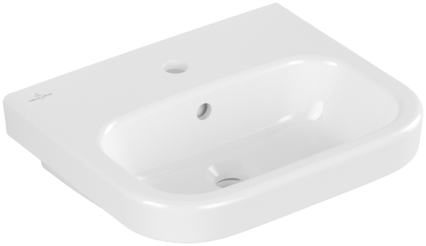 Villeroy & Boch Handwaschbecken Architectura, 1 Hahnloch, mit Überlauf, weiss
