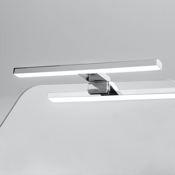 Koh-i-Noor Spiegelleuchte mit LED-Licht. Anbringung an der oberen Spiegelkante, 7909