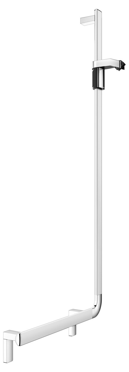 KEUCO AXESS Winkelgriff 90° mit Brauseschieber rechts, Metall, B: 58,1 x H: 130,1 cm, 35006171301 35006171301