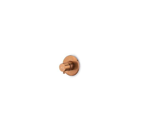 JEE-O Slimlime Unterputz Wannenarmatur mit Umsteller, inklusive Einbaukörper, bronze, 800-2604