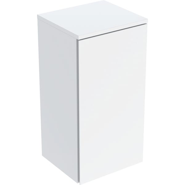 Geberit Renova Plan Seitenschrank mit einer Tür: 33x65x29.7cm, weiß / lackiert, 504043011