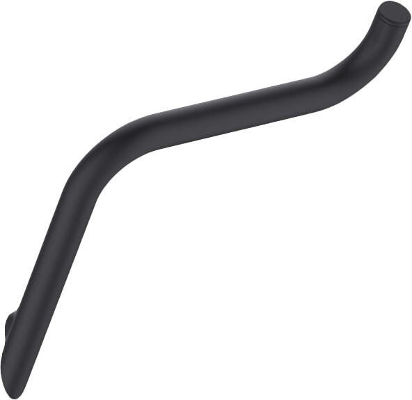 Neuesbad Serie 600 Toilettenpapierhalter zur Wandmontage, Schwarz