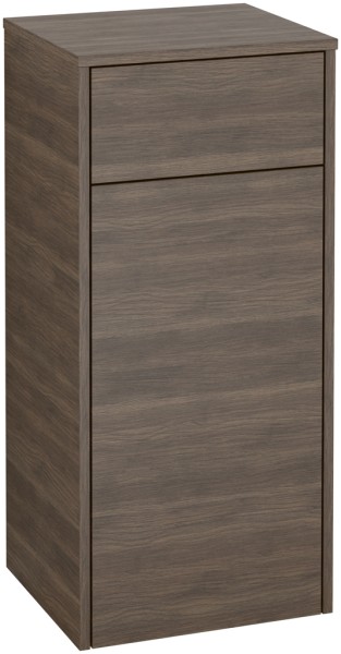 CLEAR Seitenschrank Anschlag links Glossy Grey