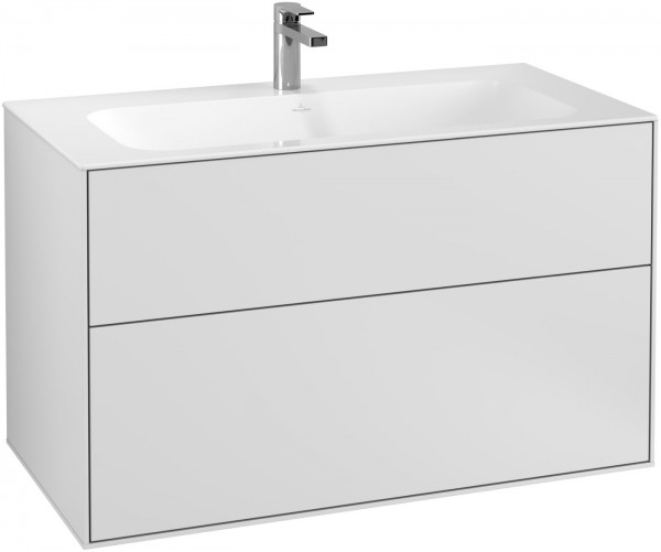 Villeroy & Boch Waschtischunterschrank Finion G02 996x591x498mm mit Wandbeleuchtung , G02000MT