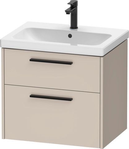 Duravit D-Code Waschtischunterschrank wandhängend Schubk. 2,