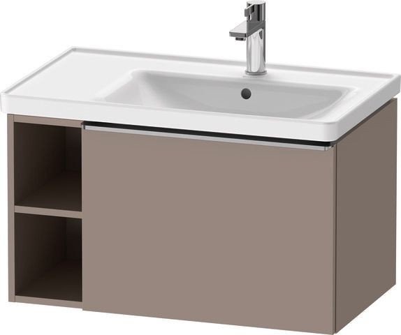 Duravit D-Neo Waschtischunterbau wandhängend Basalt Matt 784x452x440 mm - DE4257070430000