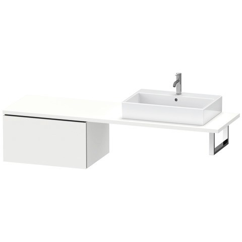 Duravit L-Cube Unterschrank für Konsole Weiß Matt 720x547x400 mm - LC585401818