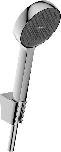 Hansgrohe Brausehalterset Activera Select S 95 2jet EcoSmart Schlauch 1600mm chrom, 28054000