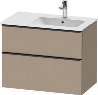 Vorschau: Duravit D-Neo Vorschau: Duravit D-Neo Waschtischunterbau wandhängend Leinen Matt 810x462x625 mm - DE43670BD750000