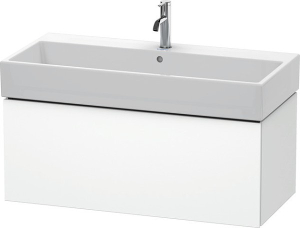 Duravit L-Cube Waschtischunterbau wandhängend Weiß Matt 984x459x394 mm - LC617801818