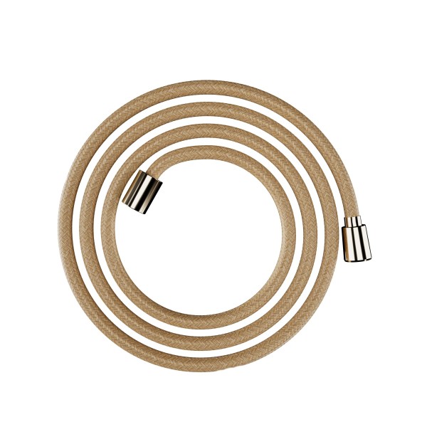 Hansgrohe Designflex Textilbrauseschlauch 200 cm, Polished Gold Optic, 28230990