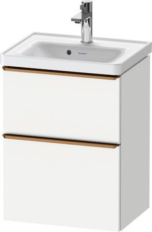 Duravit D-Neo Waschtischunterbau wandhängend Weiß Matt 484x372x625 mm - DE4350004180000