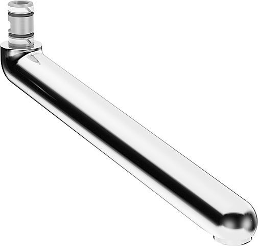 Hansa Auslauf 226 mm, Hansa 0270 verchromt