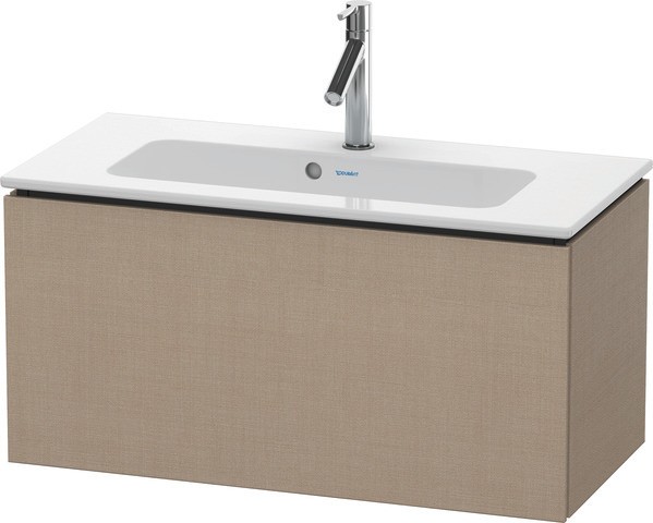 Duravit L-Cube Waschtischunterbau wandhängend Leinen Matt 820x391x400 mm - LC615707575