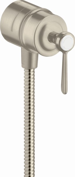 Hansgrohe Wandabsperrventil Axor Montreux Fixfit Stop BN Hebelgr.Schlauchanschl., 16883820 , 1688382