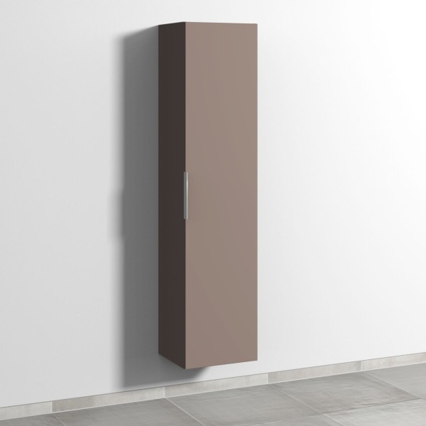 Sanipa 3way Hochschrank mit 1 Tür, Taupe-Matt