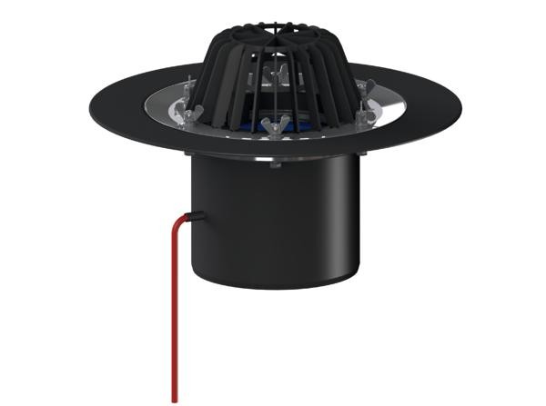 Dallmer Dachablauf 62 H Schraubflansch, beheizt, DN 150, 621191