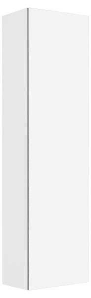 Keuco Hochschrank X-Line 33130, links weiß/Glas weiß, 480x1750x300mm, 33130300001