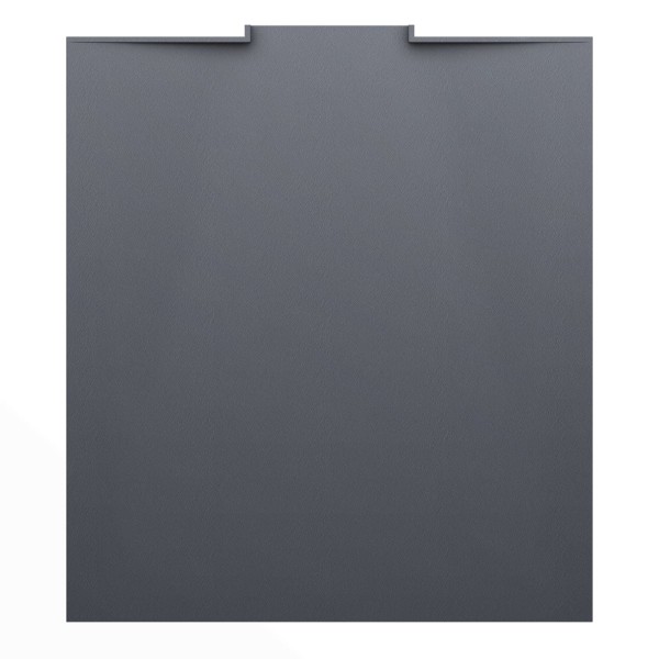 Laufen Duschwanne NIA 900x1000x30 Marbond mit Wandablauf anthrazit, H2100360780001