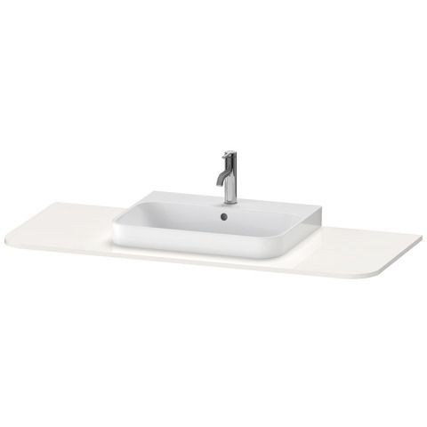 Duravit Happy D.2 Plus Konsole Weiß Hochglanz 1300x550x16 mm - HP031KM2222