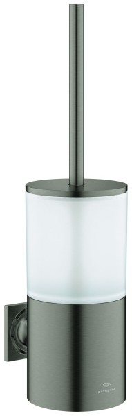 GROHE WC-Bürstengarnitur Allure 40340_1 Wandmontage hard graphite gebürstet, 40340AL1