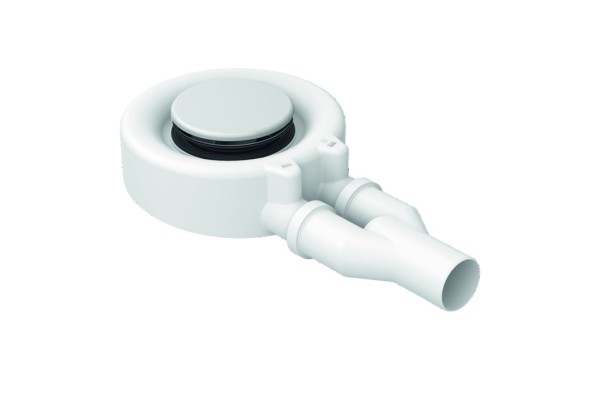 Bette Zubehör Ablaufgarnitur Floor B574, 0,85 l/s, edelweiss 404, seitlich, B574-404