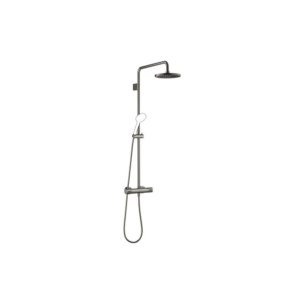 Dornbracht Shower Pipe mit Brause-Thermostat SERIENSPEZIFISCH 34459979 Dark Chrome