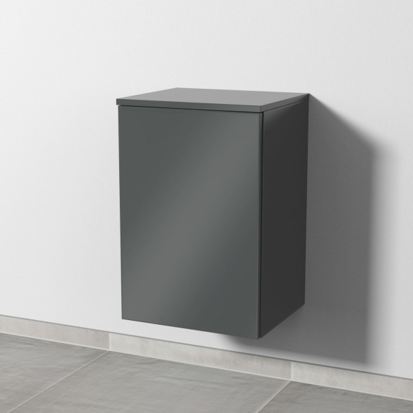 Sanipa 3way Unterschrank mit 1 Tür, Anthrazit-Glanz, SF14079