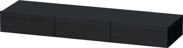 Duravit DuraStyle Schubkastenablage Eiche Schwarz 1500x440x182 mm - DS827201616