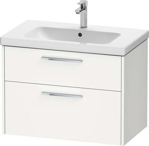 Duravit D-Code Waschtischunterschrank wandhängend Schubk. 2,