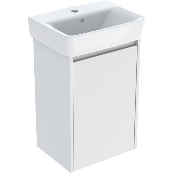 Geberit Renova Plan Set Handwaschbecken mit Unterschrank, eine Tür: 45x69.7x34cm, Breite, 504034001