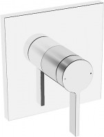 Hansa Funktionseinheit Hansa Funktionseinheit mit Dekorset Brausearmatur Hansaloft 8762 verchromt, 87629003