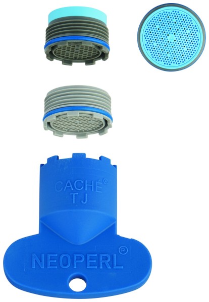 GROHE Strahlregler Set 48470 mit 2 Strahlreglern und Demontageschlüssel, 48470000