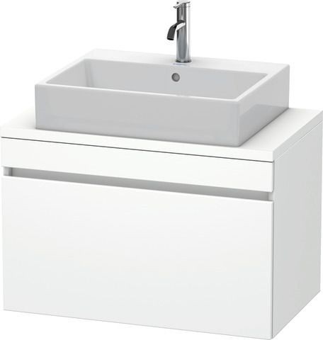 Duravit DuraStyle Konsolenwaschtischunterbau wandhängend Weiß Matt 800x478x512 mm - DS530201818