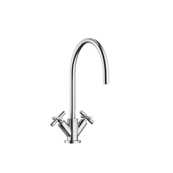 Dornbracht Einlochbatterie TARA 22815892 chr gebürstet (Edelstahl-Look)