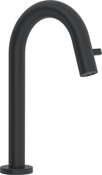 Hansa Waschtischarmatur HANSANOVA 5091 Ausld. 131 mm DN15 Matt-Schwarz