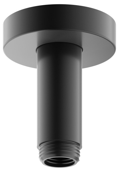 Keuco Brausearm Elegance 51689, für Deckenanschluss, 100mm,Schwarzchrom geb., 51689130100