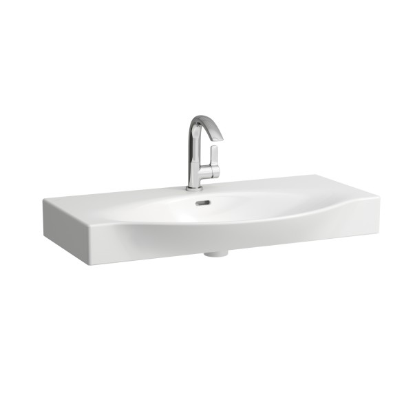 LAUFEN Waschtisch, Palace, 900x510, 3 Hahnlöcher, mit Überlauf, weiß, 81170.2, 8117020001081