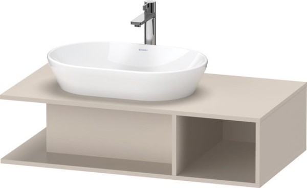 Duravit D-Neo Konsolenwaschtischunterbau wandhängend Taupe Matt 1000x550x260 mm - DE492909191